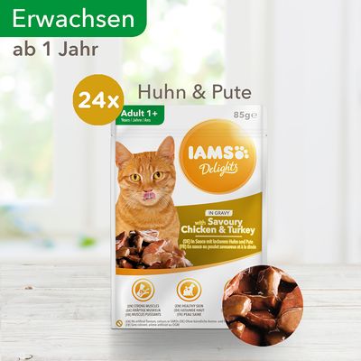 IAMS Delights Adult Land Mix