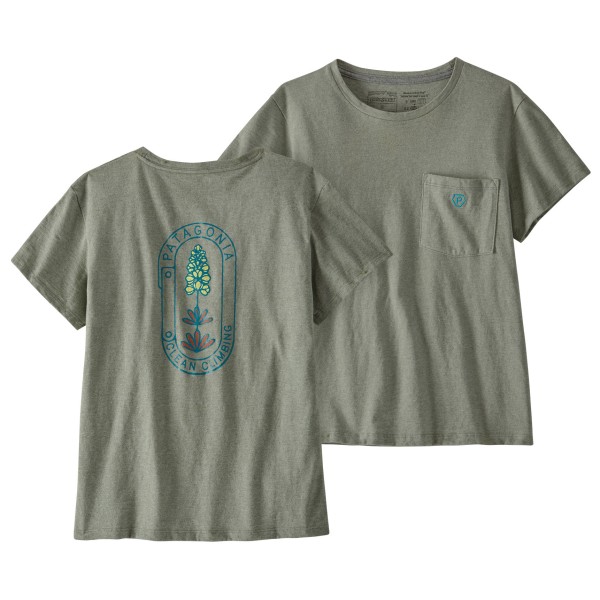 Patagonia - Women's Clean Climb Bloom Pocket Responsibili - T-Shirt
