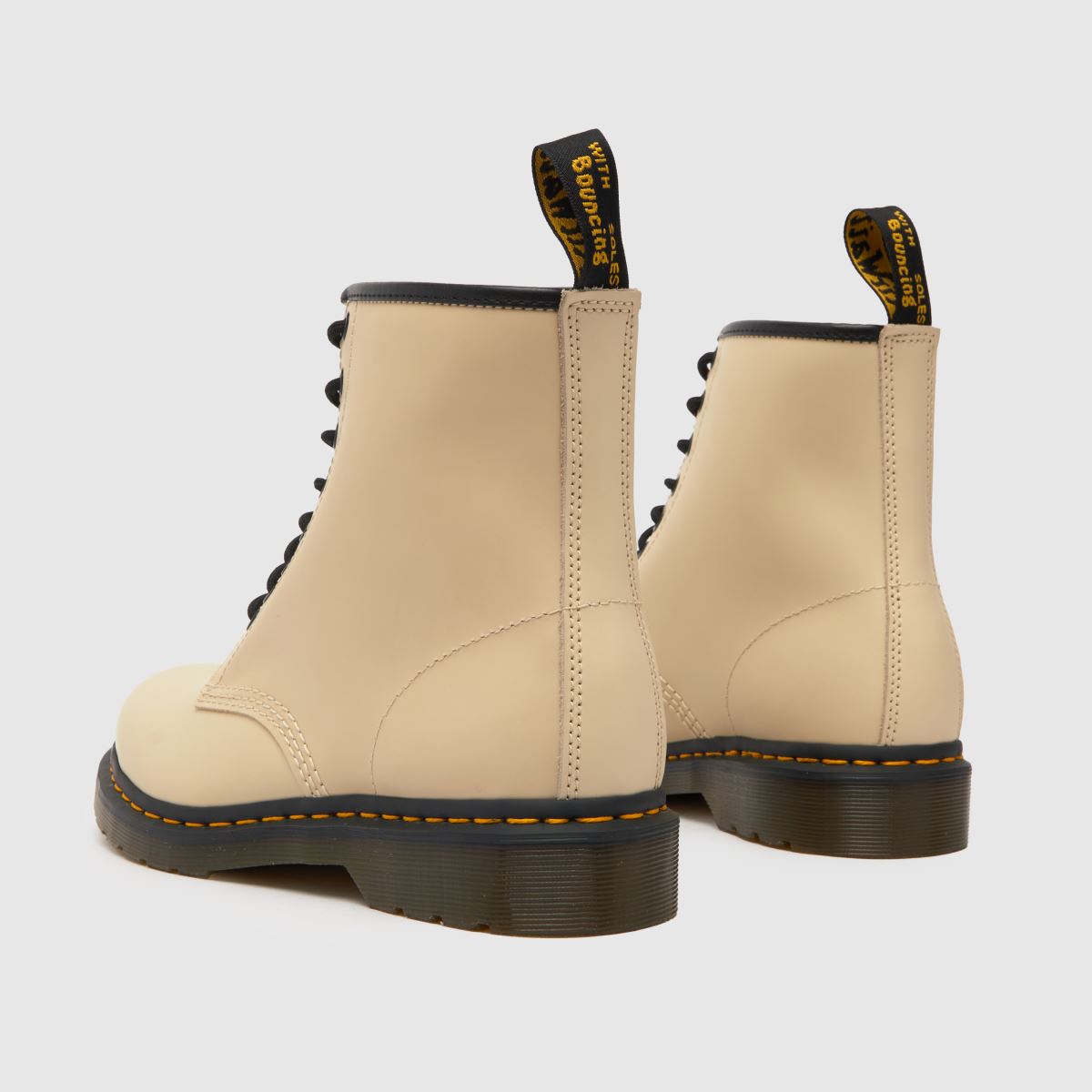 Dr Martens 1460 – Släta stövlar i beige