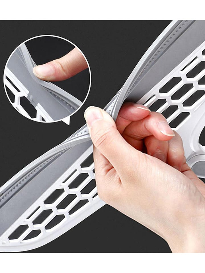 Joybos 2in1-Glas- & Boden-Abzieher in Grau günstig kaufen onesize