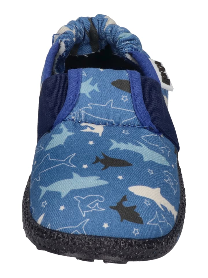 NANGA Hausschuhe HAIALARM 2.0 in blau günstig kaufen