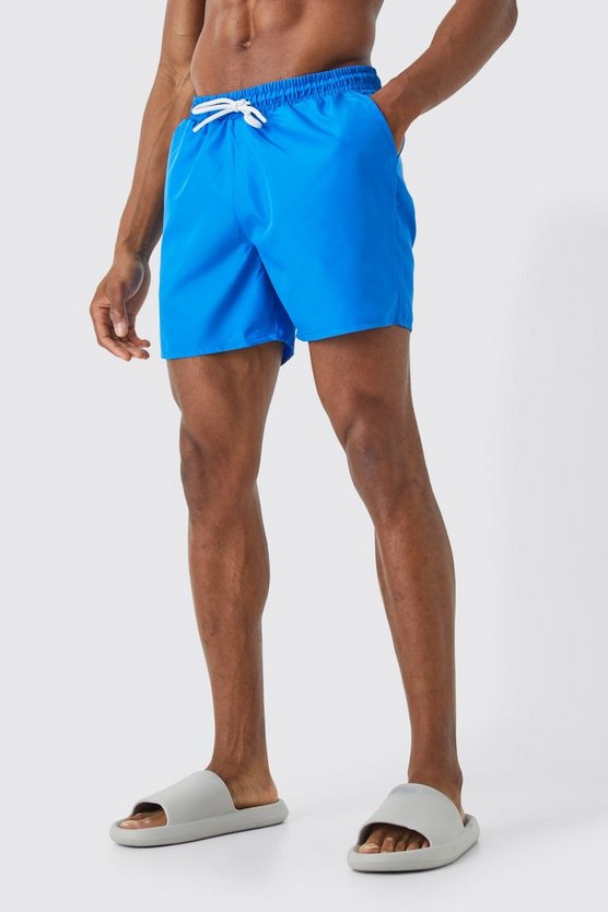 Mittellange Badehose