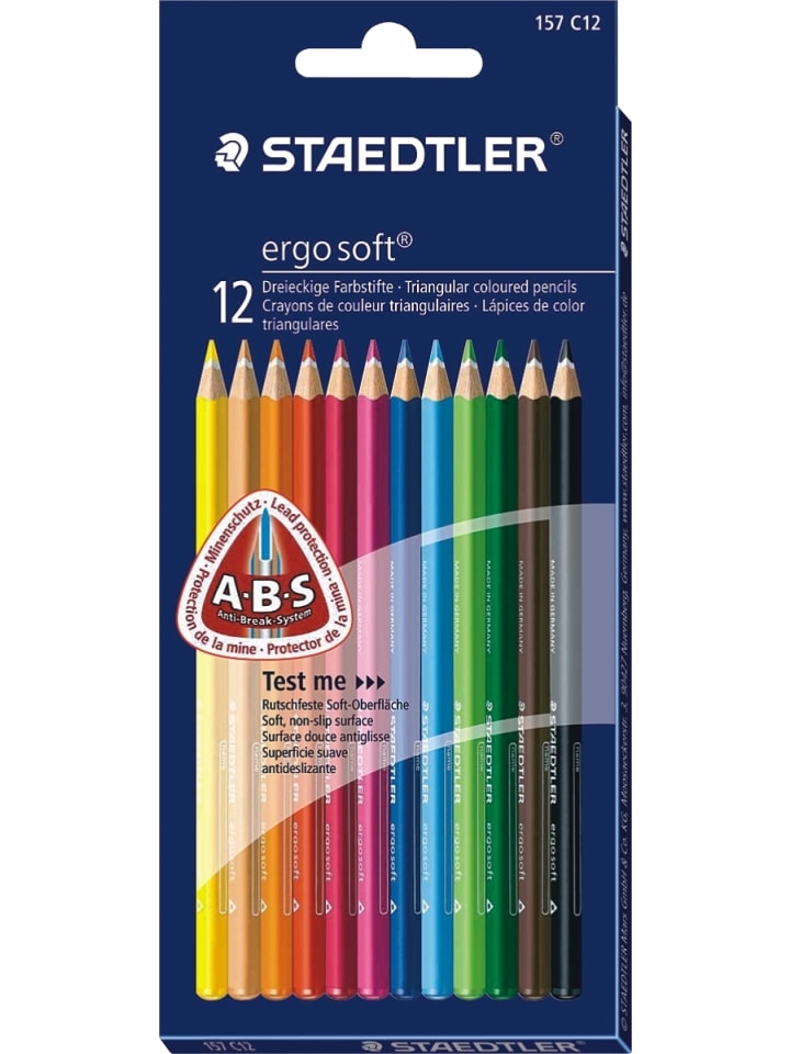 Staedtler Farbstift ergo soft 12-er Etui günstig kaufen onesize