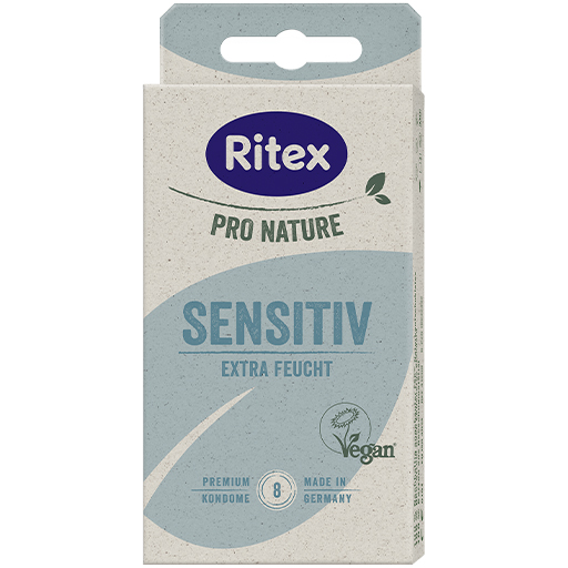 RITEX PRO NATURE SENSITIV vegan Kondome  8 St  Kondome