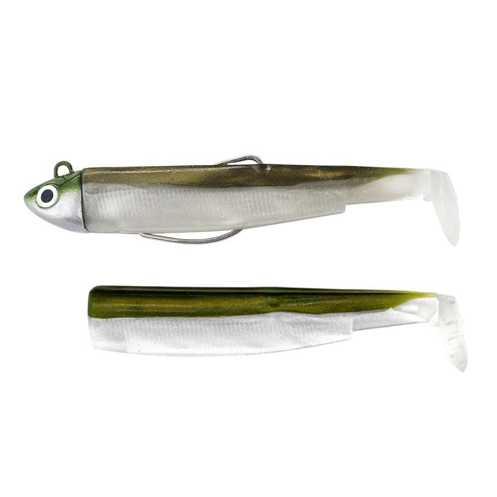 Μαλακή τεχνητή ίνα fiiish combo black minnow 90 search 9cm 8g