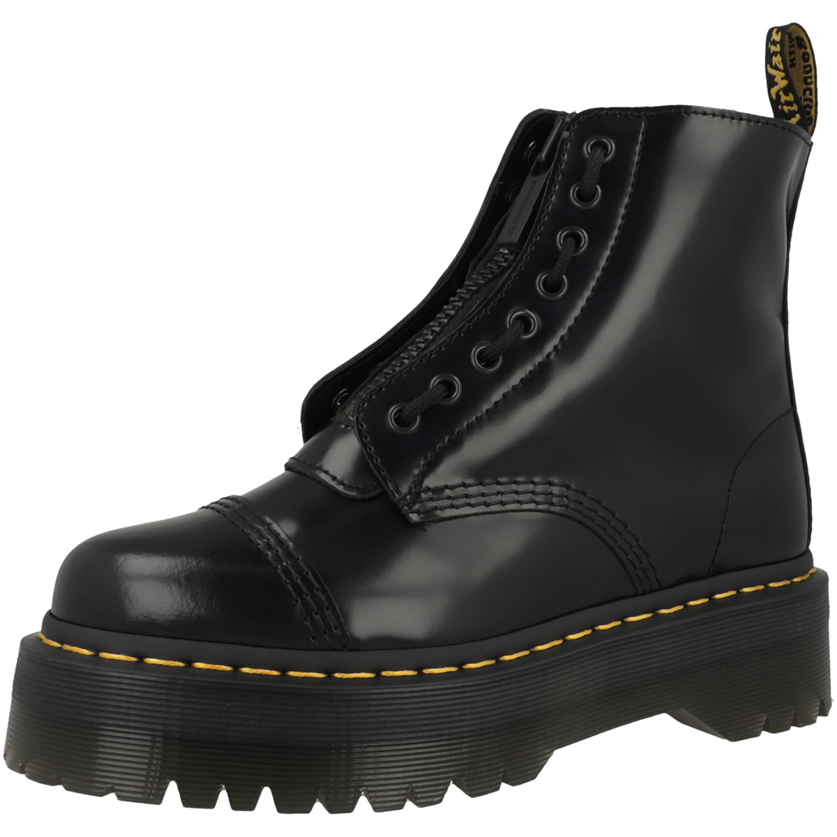 Dr. Martens Sinclair Fur Lined Schnürboots schwarz