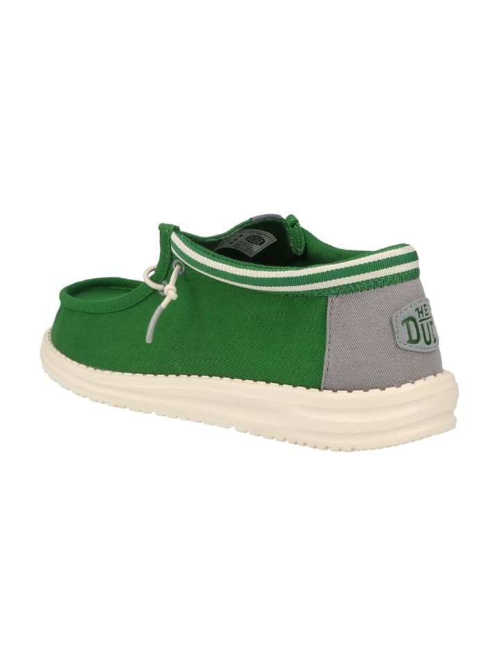 Hey Dude Mokassins Schnürschuhe in Grün günstig kaufen