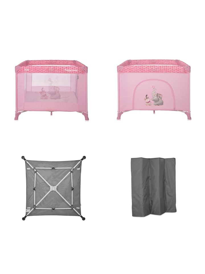 Lorelli Reiselaufstall Playground in rosa günstig kaufen onesize
