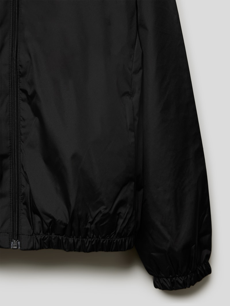 Jacke mit Kapuze in schwarz