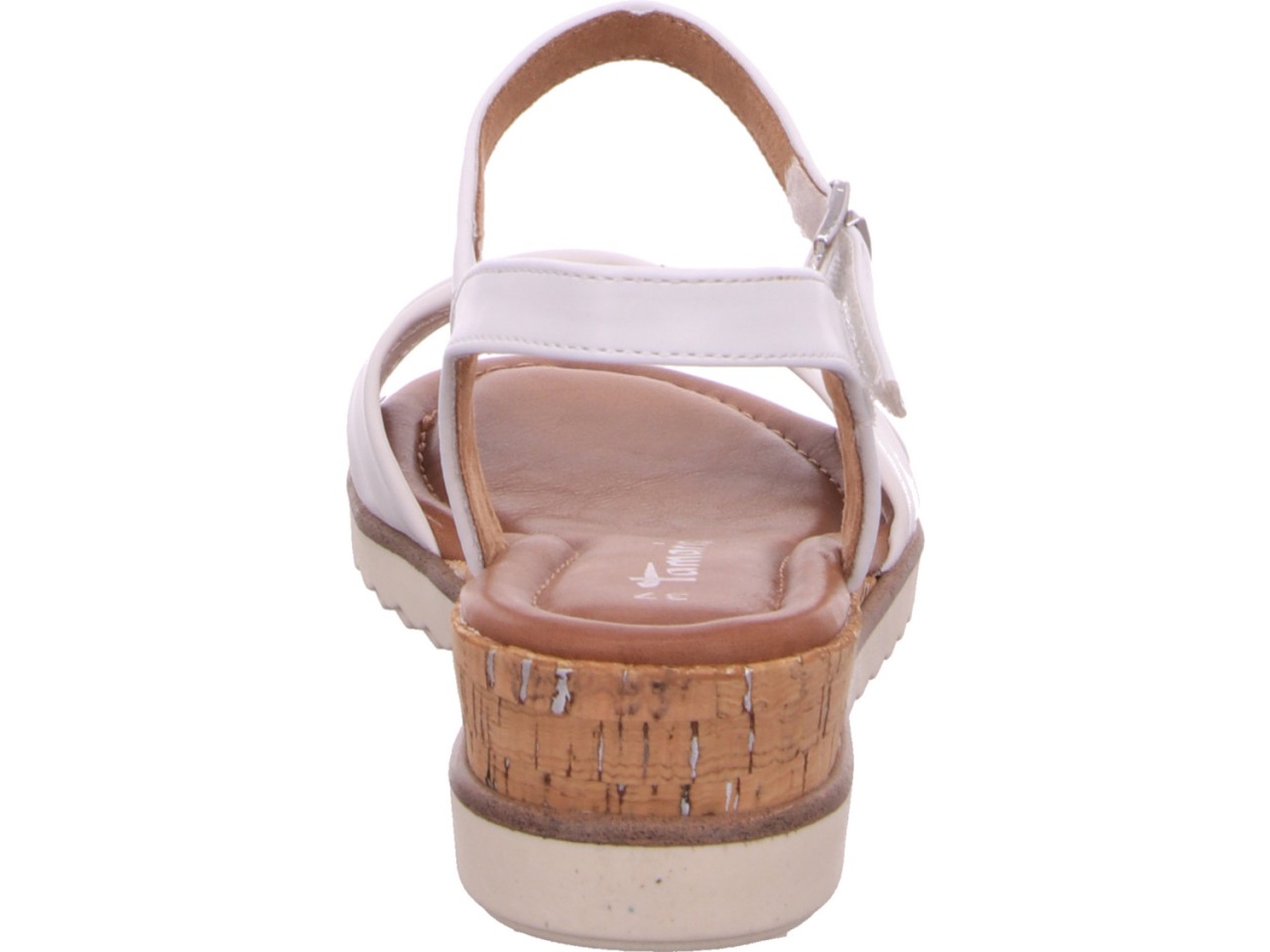 TAMARIS Klassische Sandalen weiss