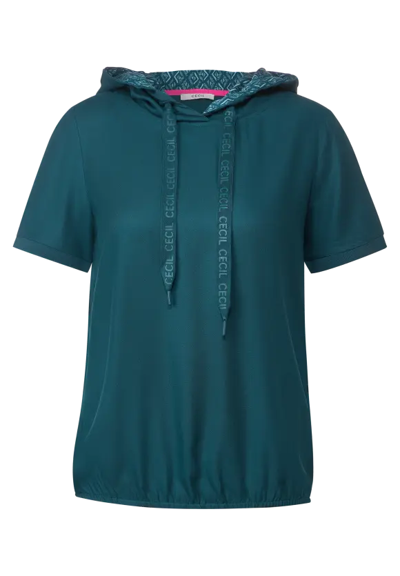 CECIL Hoodie Bluse mit Kapuze