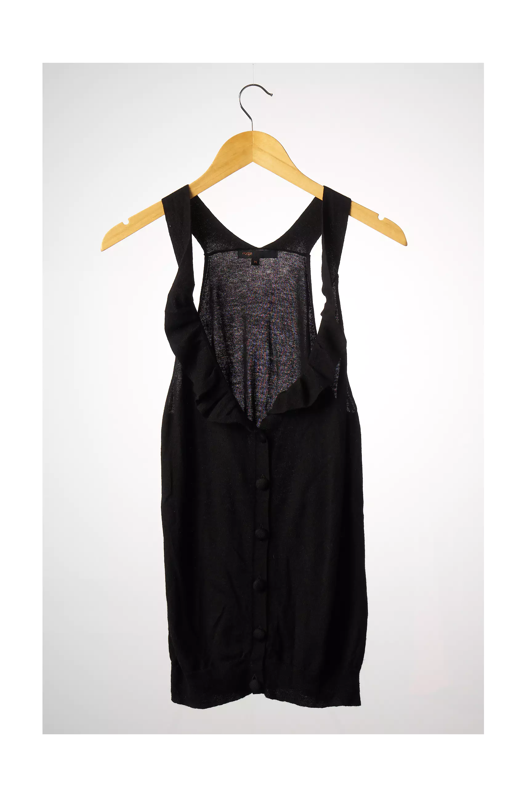 Maje Gilet Femme couleur noir