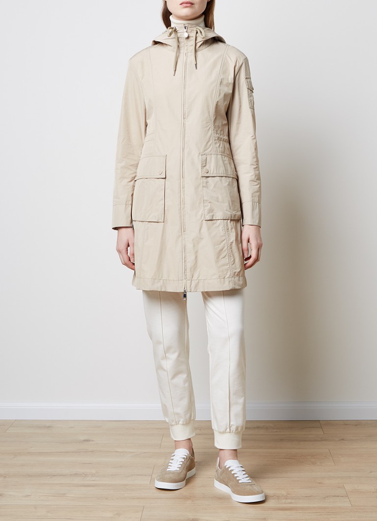 Moncler parka with flap pockets and hood