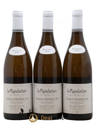 Chablis 1er Cru Cote De Lechet La Manufacture 2019 - Lot de 3 Bouteilles