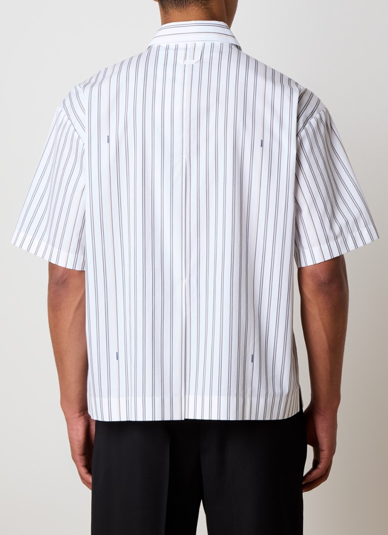 Jacquemus srajca regular fit s črtastim potiskom