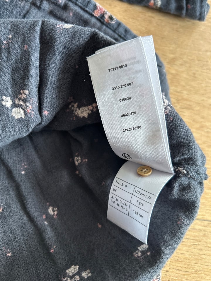 vertbaudet Kleid in Dunkelblau günstig kaufen 122