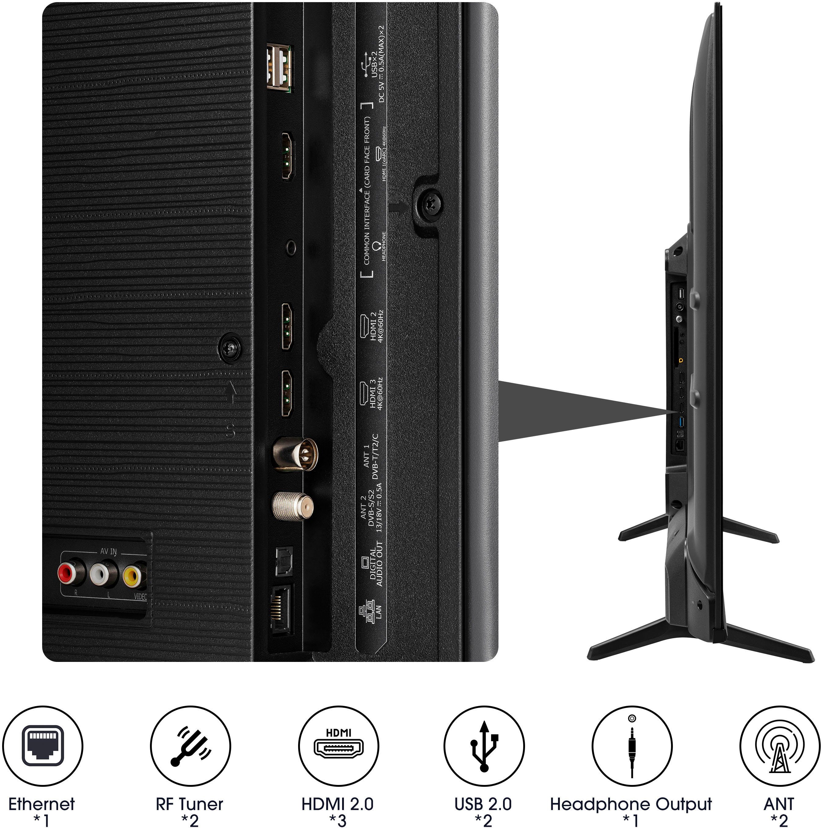 Hisense 65E77KQ QLED-Fernseher (164 cm/65 Zoll, 4K Ultra HD, Smart-TV)
