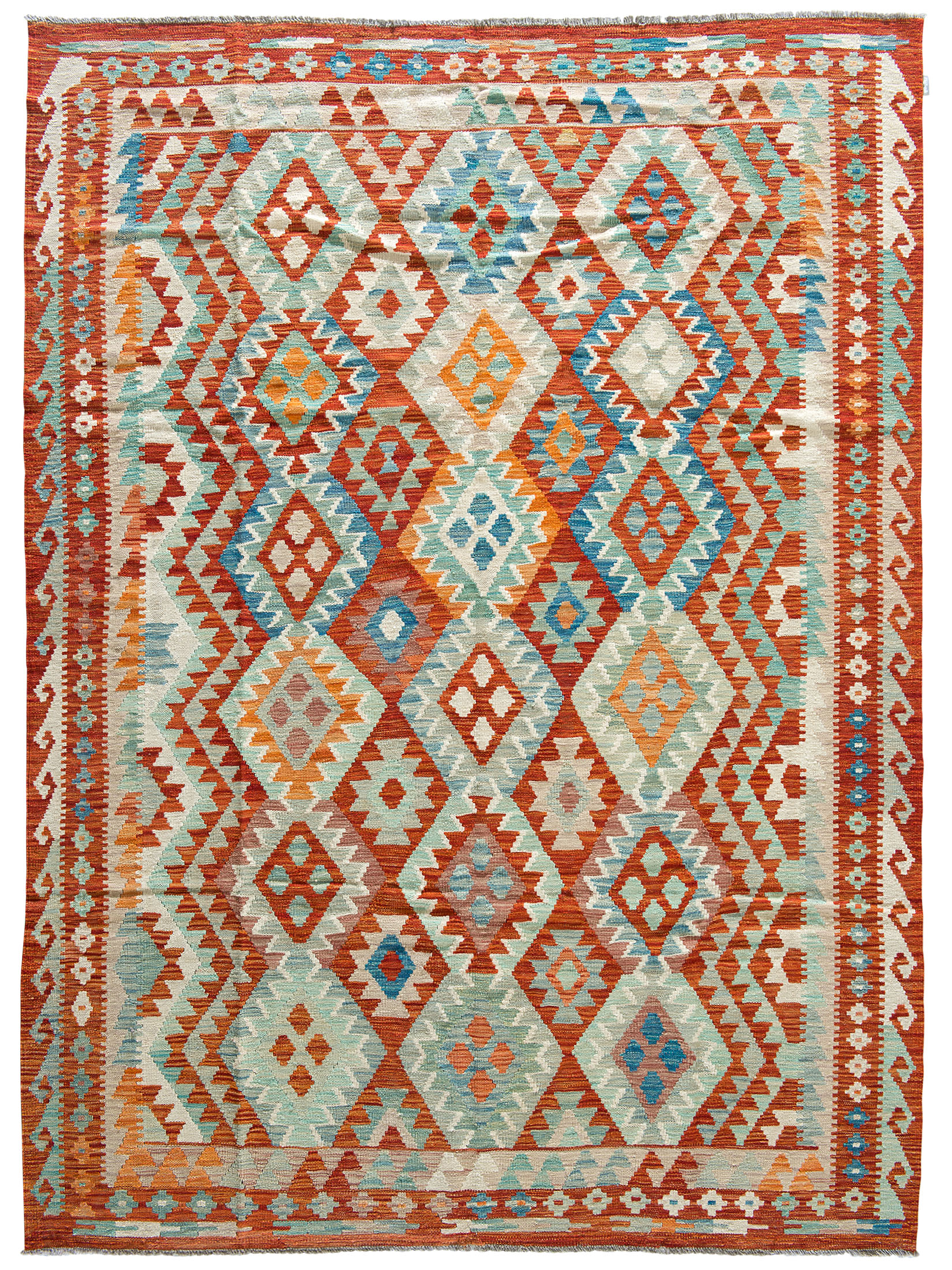 Afghan Kelim ca. 186 x 251 cm, Unikat / Einzelstück