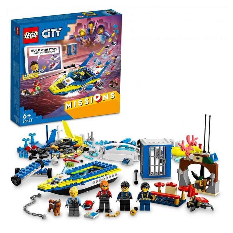 60355 Missions des détectives de la police sur l'eau LEGO City