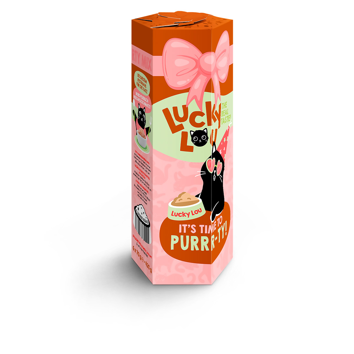 Lucky Lou Extrafood Party-Mix Box 6x70g kaufen bei ZooRoyal