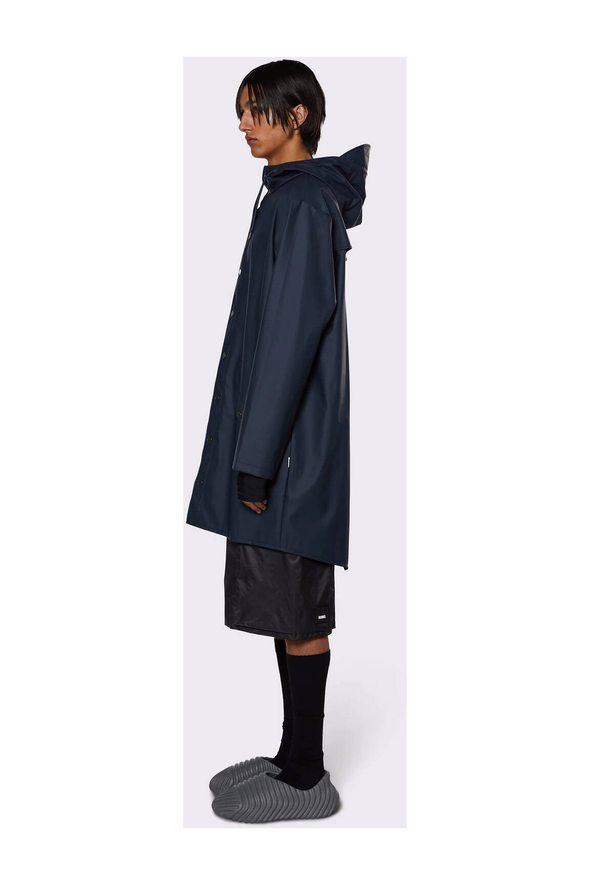 Rains Impermeables Trenchs Unisexe couleur bleu