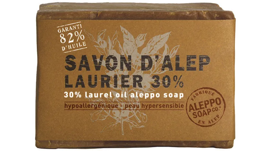 Tadé Aleppo Olivenseife mit 30% Lorbeeranteil 200 g