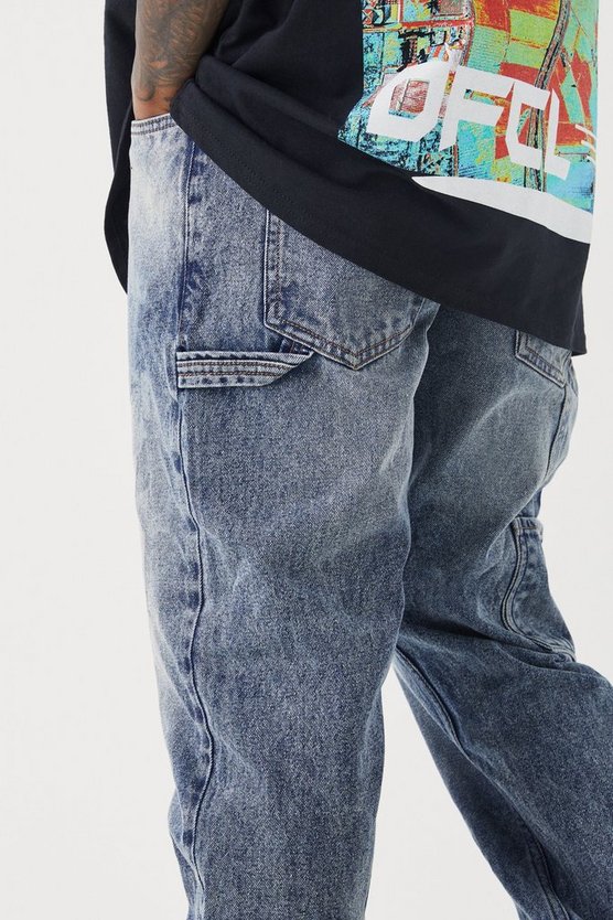 Jeans mit geradem Bein