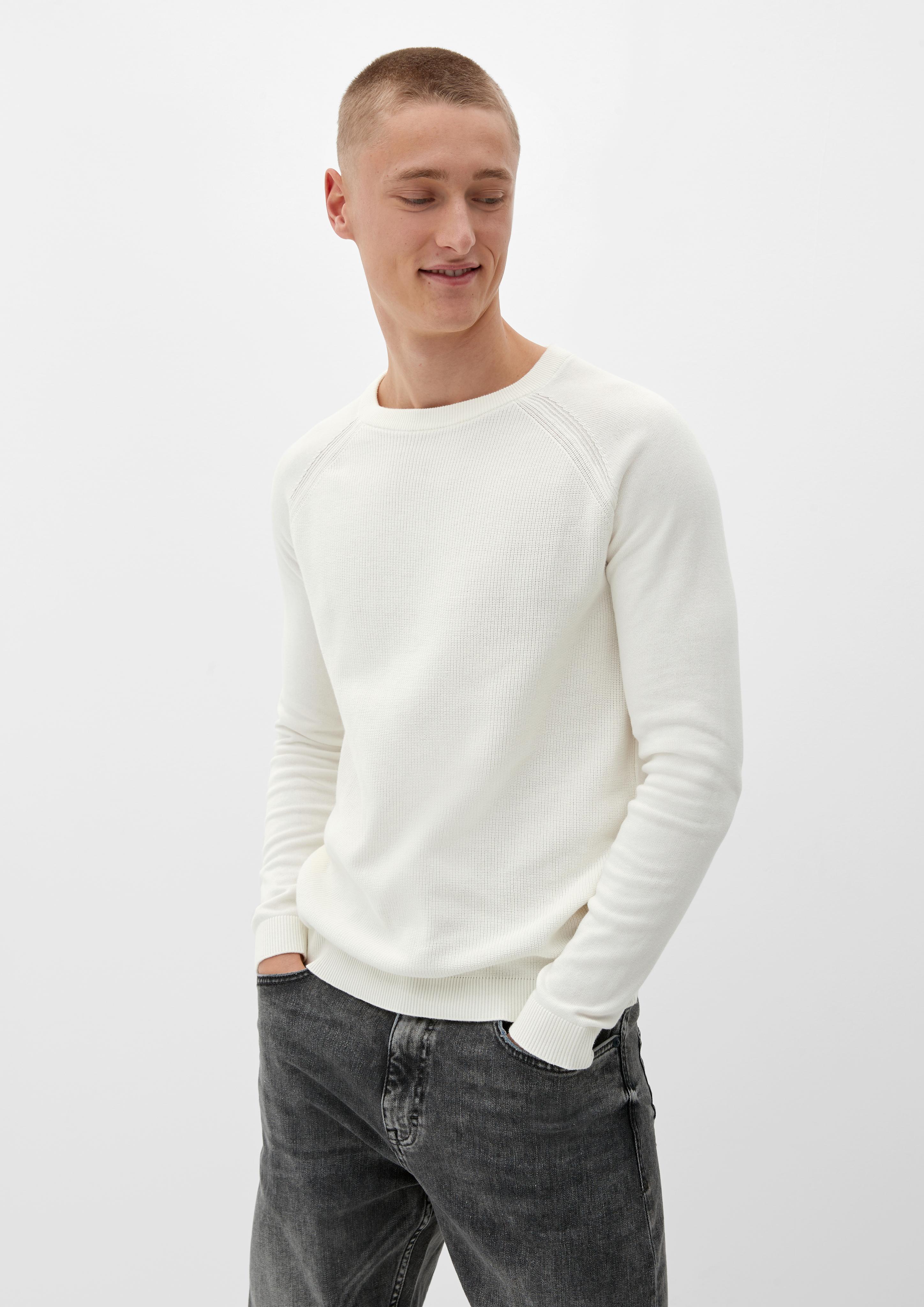 Strickpullover mit Raglanärmeln  2124157-0115