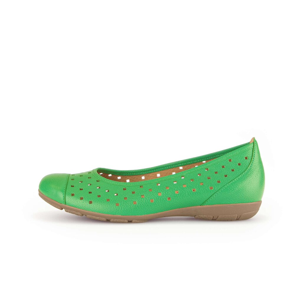 Gabor fashion Sportliche Ballerina grün