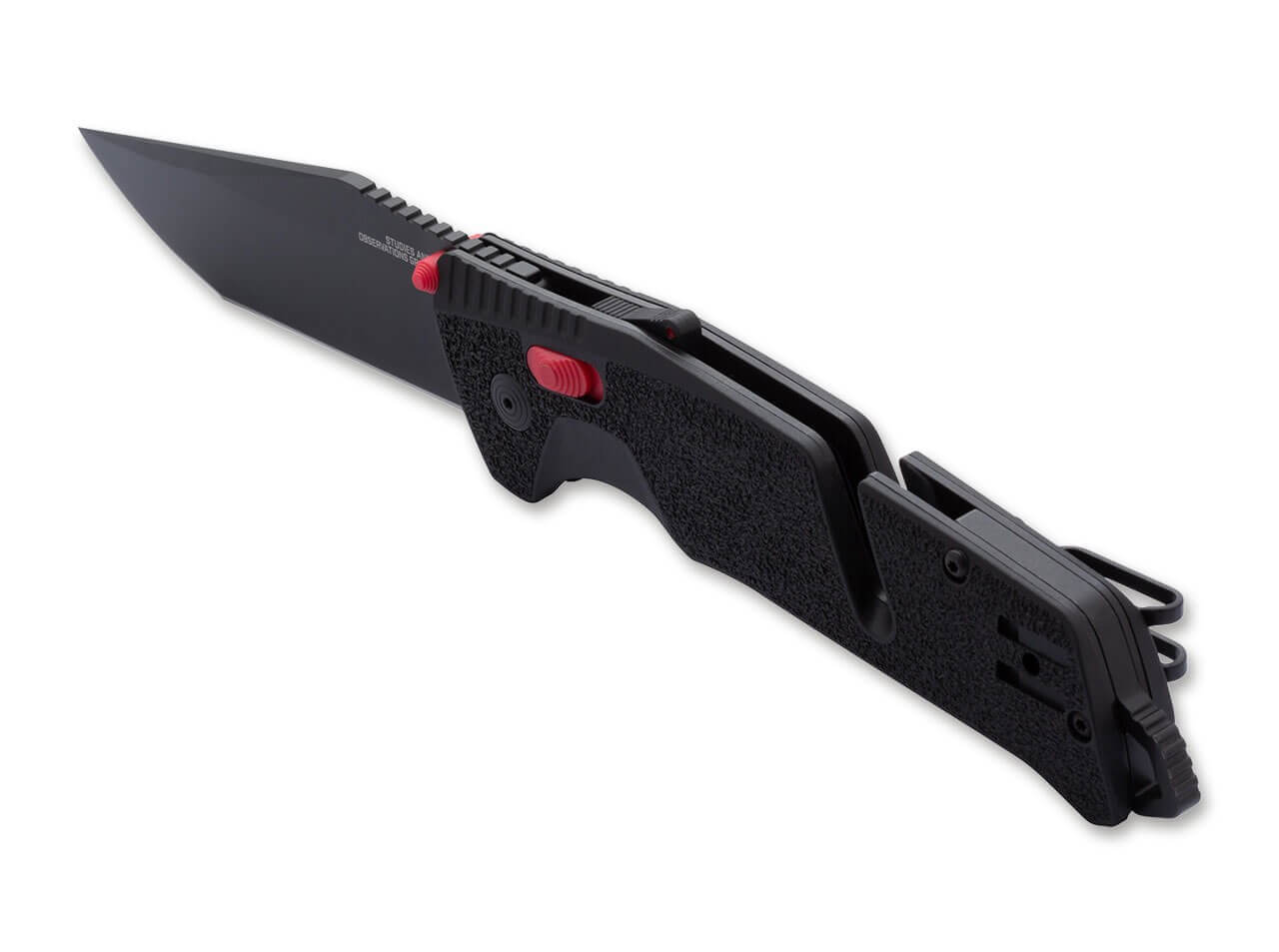 Trident AT Black-Red Tanto