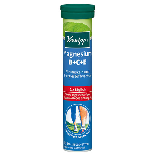 KNEIPP Magnesium Vitamine Brausetabletten  20 St  Brausetabletten