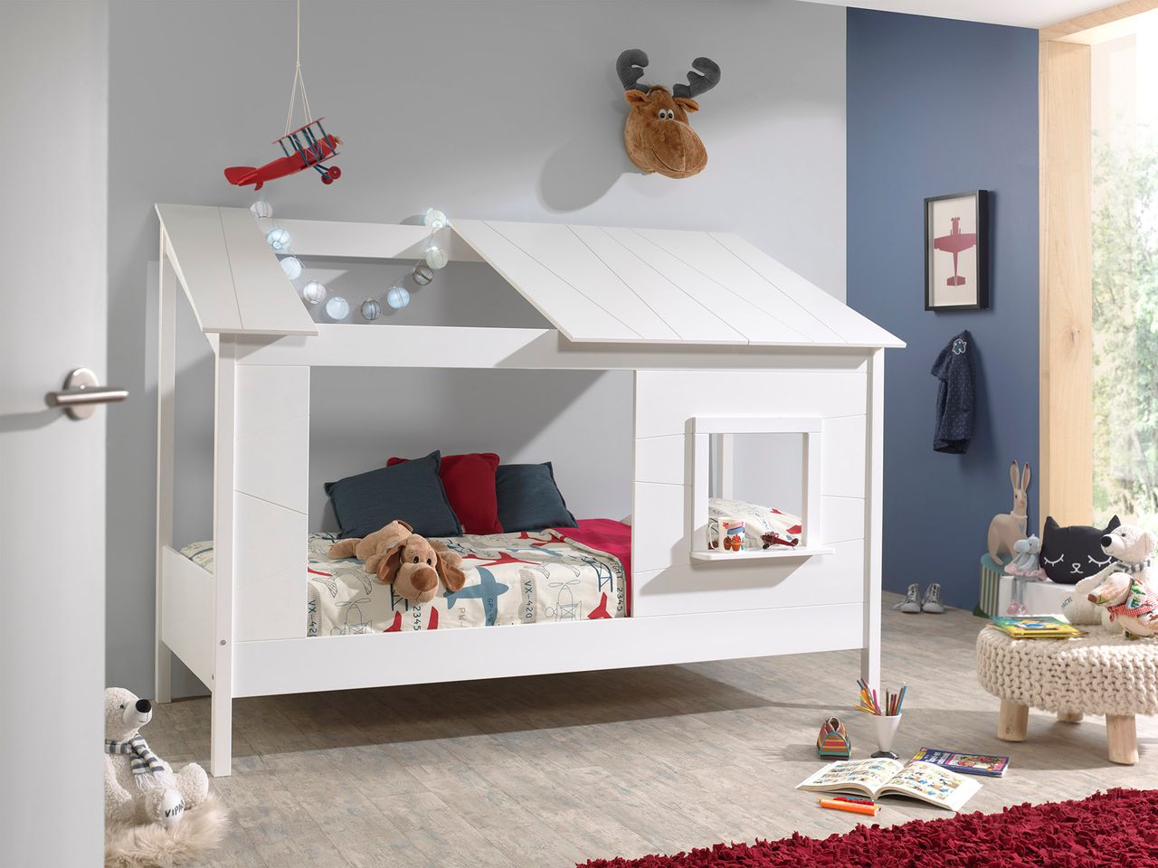 VIPACK Baumhaus Bett 90 x 200 cm Liegefläche