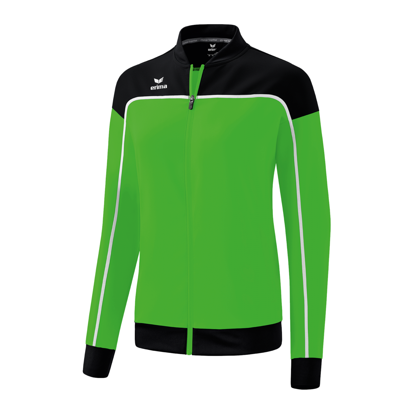 Erima Change by Präsentationsjacke Damen Grün Schwarz