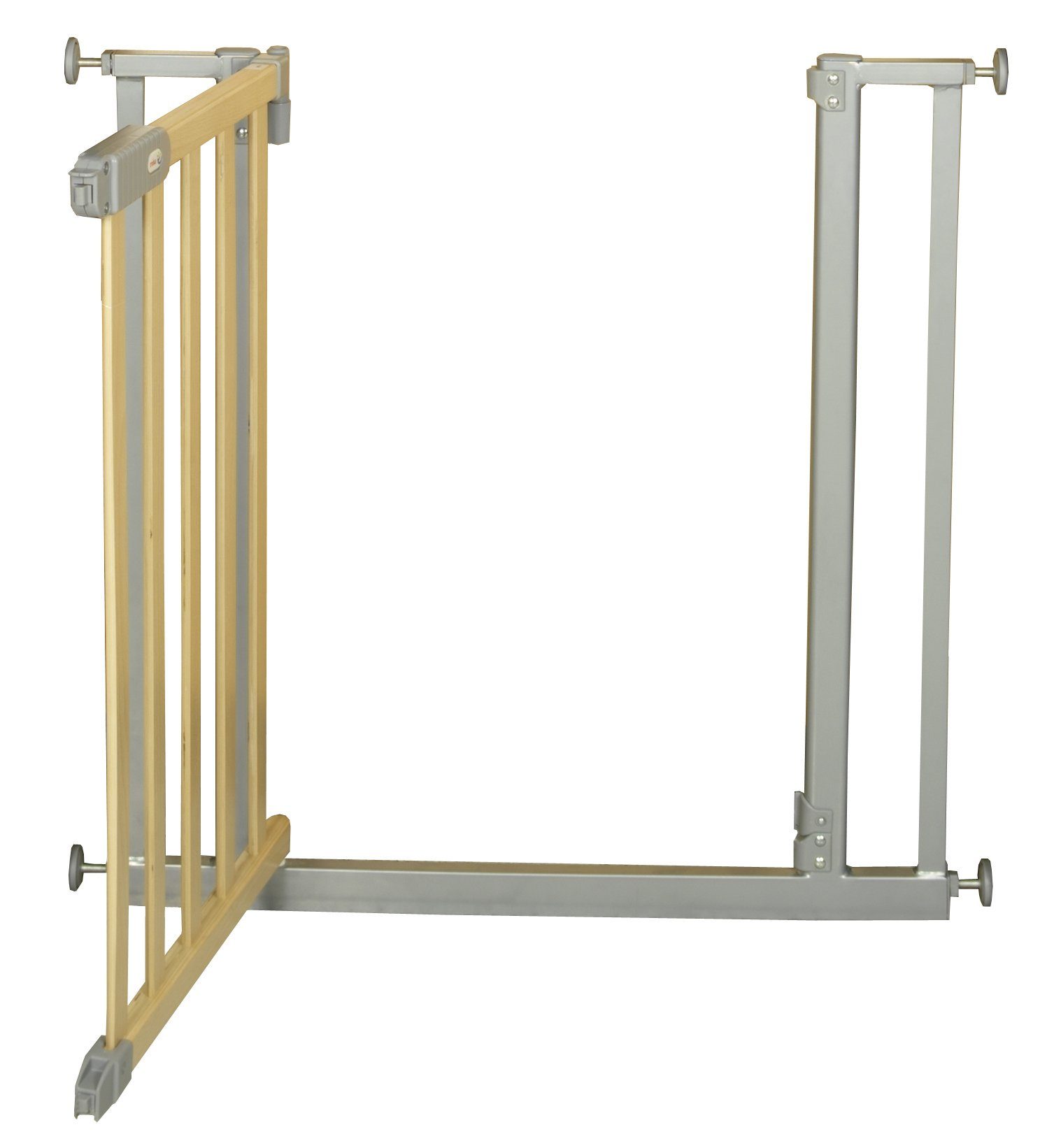 roba® Türschutzgitter Holz/Metall, Breite 77 - 86 cm, Tür- & Treppengitter