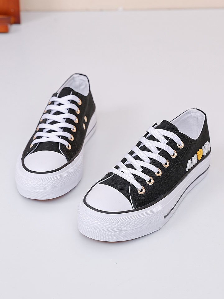 Sixth Sens Sneakers in Schwarz günstig kaufen