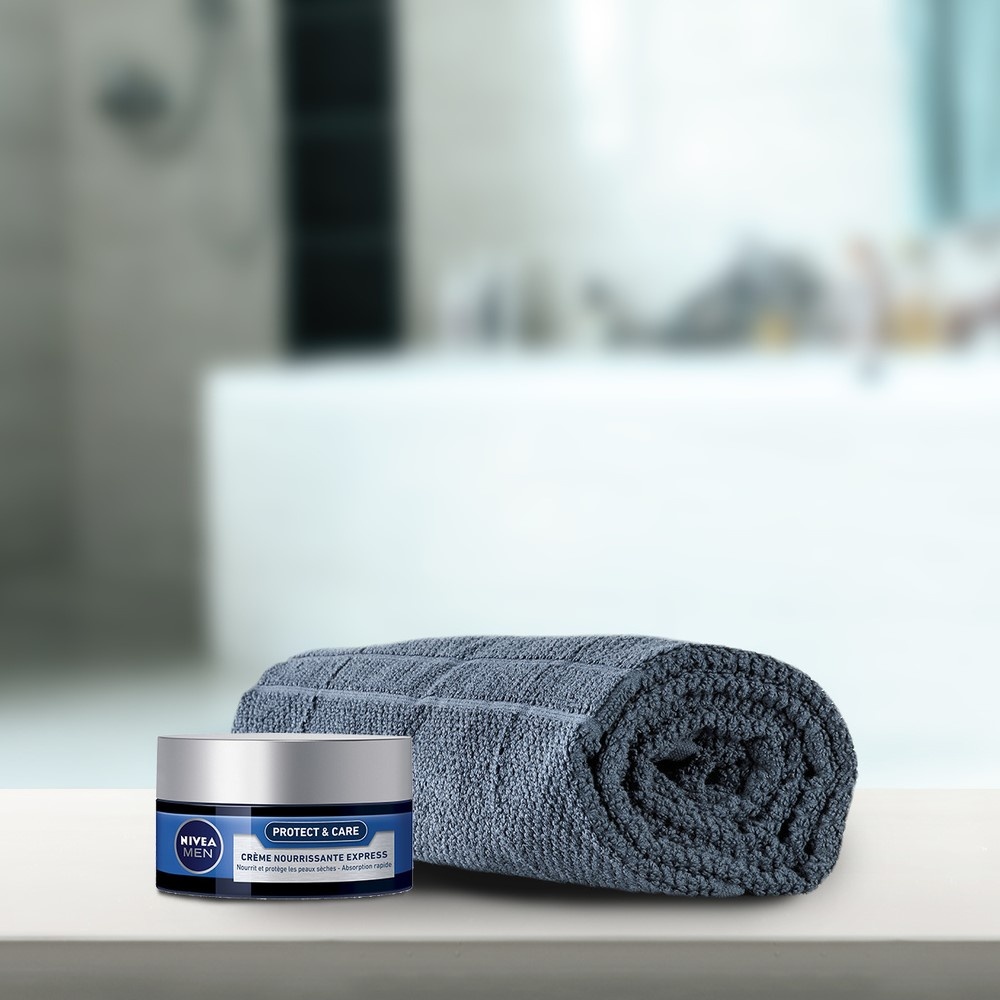 nivea PROTECT&CARE - Crème nourrissante express Aloe Vera Crème soin visage homme