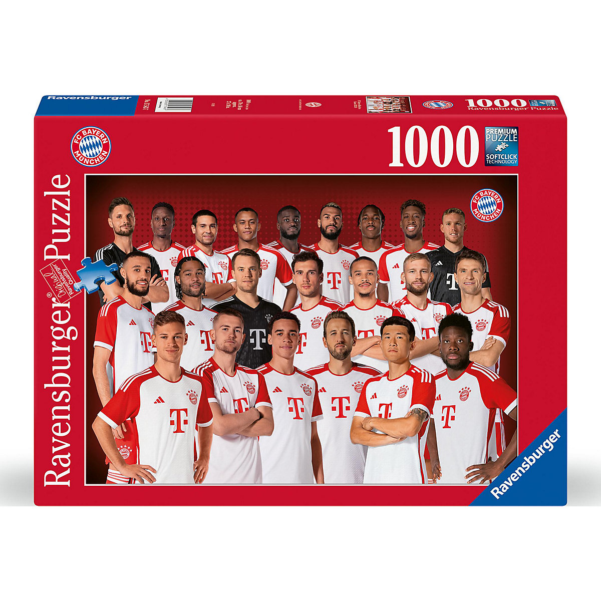 Puzzle FC Bayern Saison 2023/24, 1000 Teile