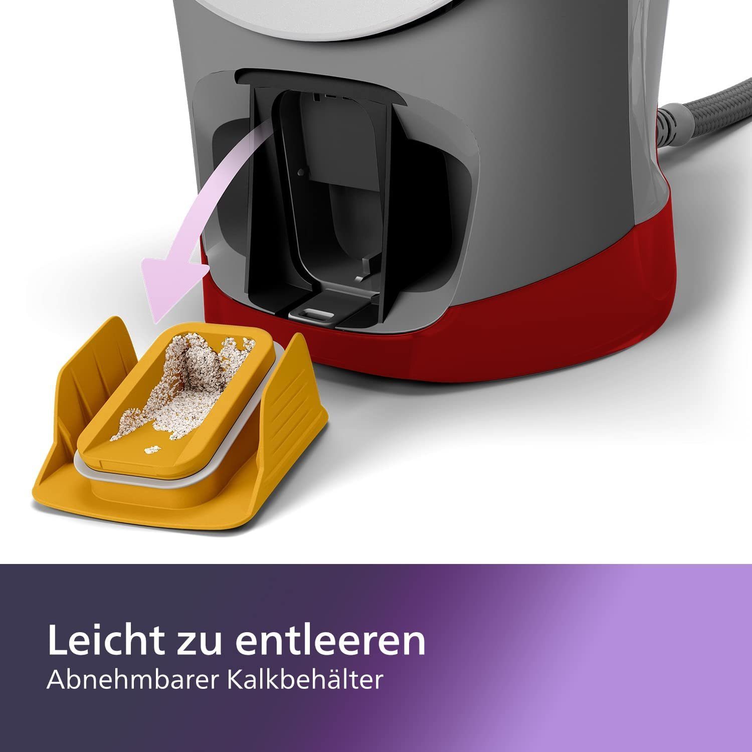 Philips Dampfbügeleisen Azur Dampfbügeleisen 2600 W SteamGlide Advanced Bügelsohle, schwarz