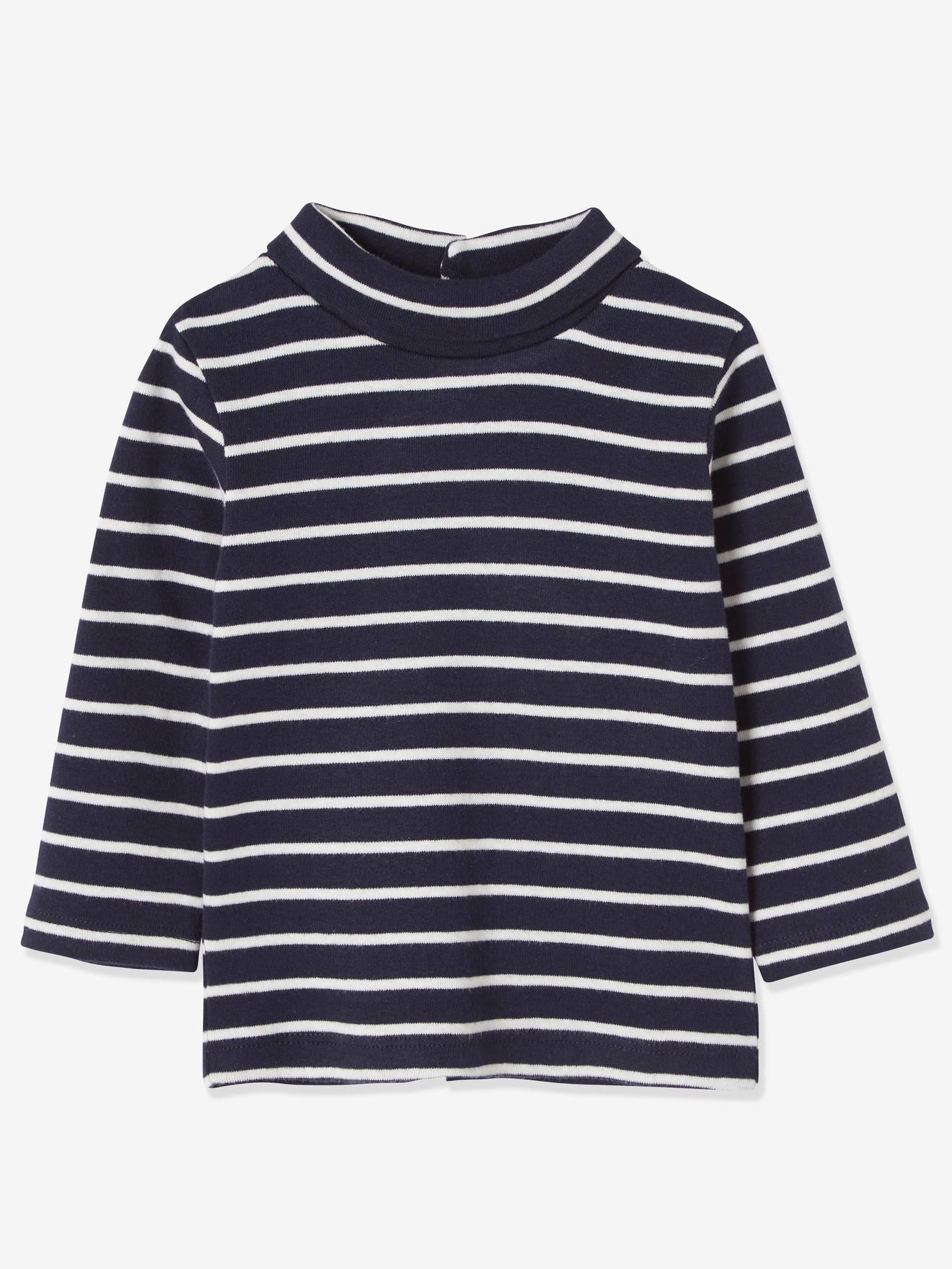 Lot de 2 sous-pulls bébé garçon BASICS gris clair chine