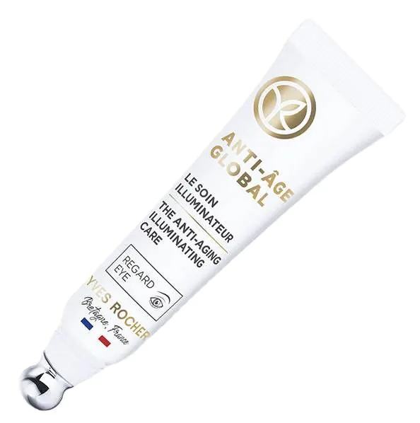 Yves Rocher Anti-Aging Global Švytėjimo suteikiantis Paakių Kremas