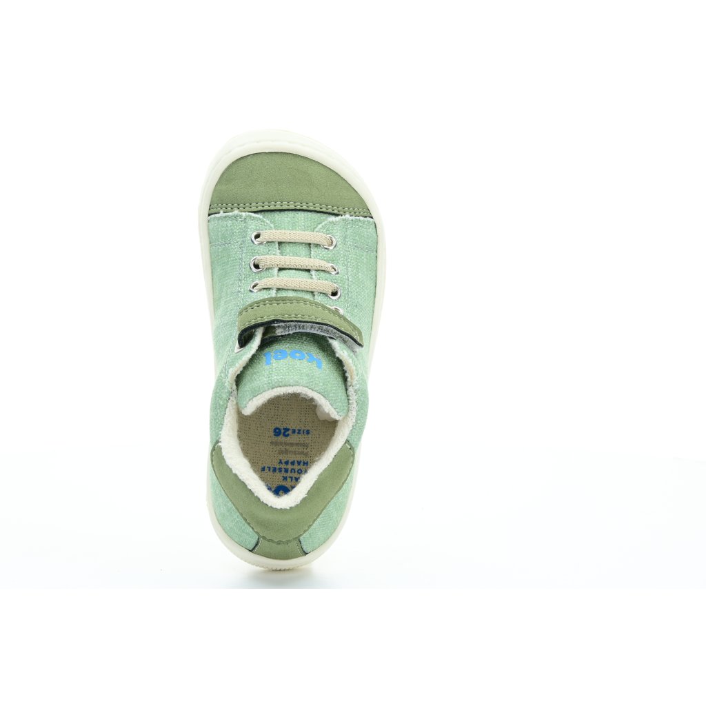 Koel4kids Domy Vegan Green Barfußsneakers 07M024.50G-300