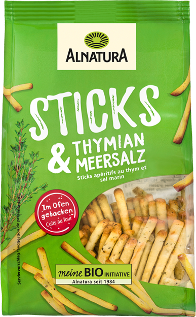 Alnatura Bio Sticks Thymian und Meersalz