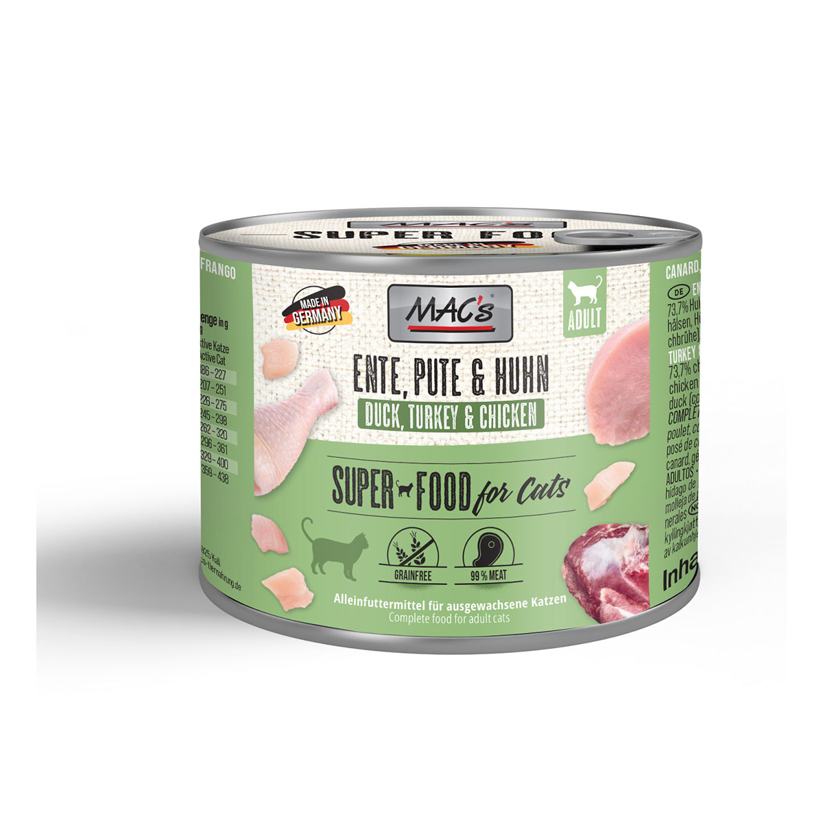 MAC's Cat Fleischmenü Ente Pute Huhn günstig kaufen
