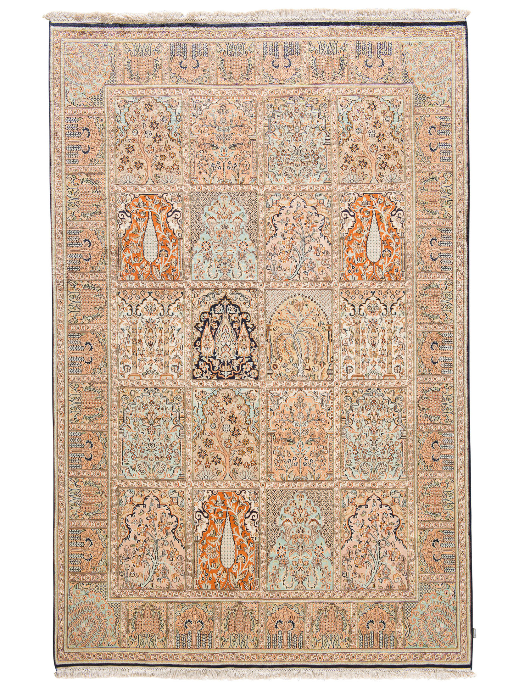 Kaschmir Seide 16/16 ca. 169 x 257 cm, Unikat / Einzelstück