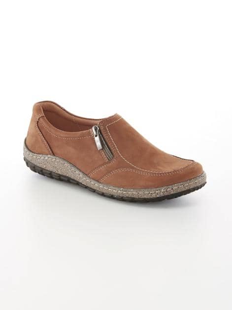 Slipper mit Reißverschlüssen