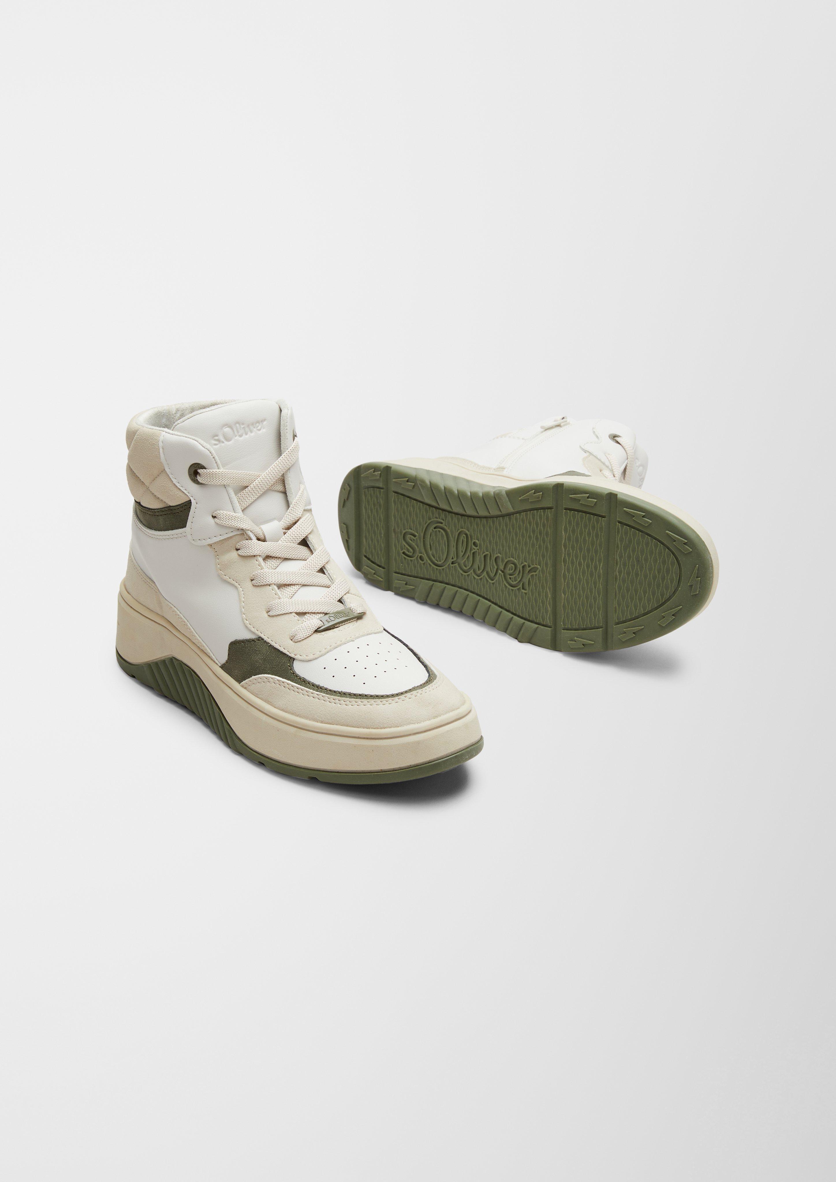 High Sneaker im Fabricmix  6006485-119