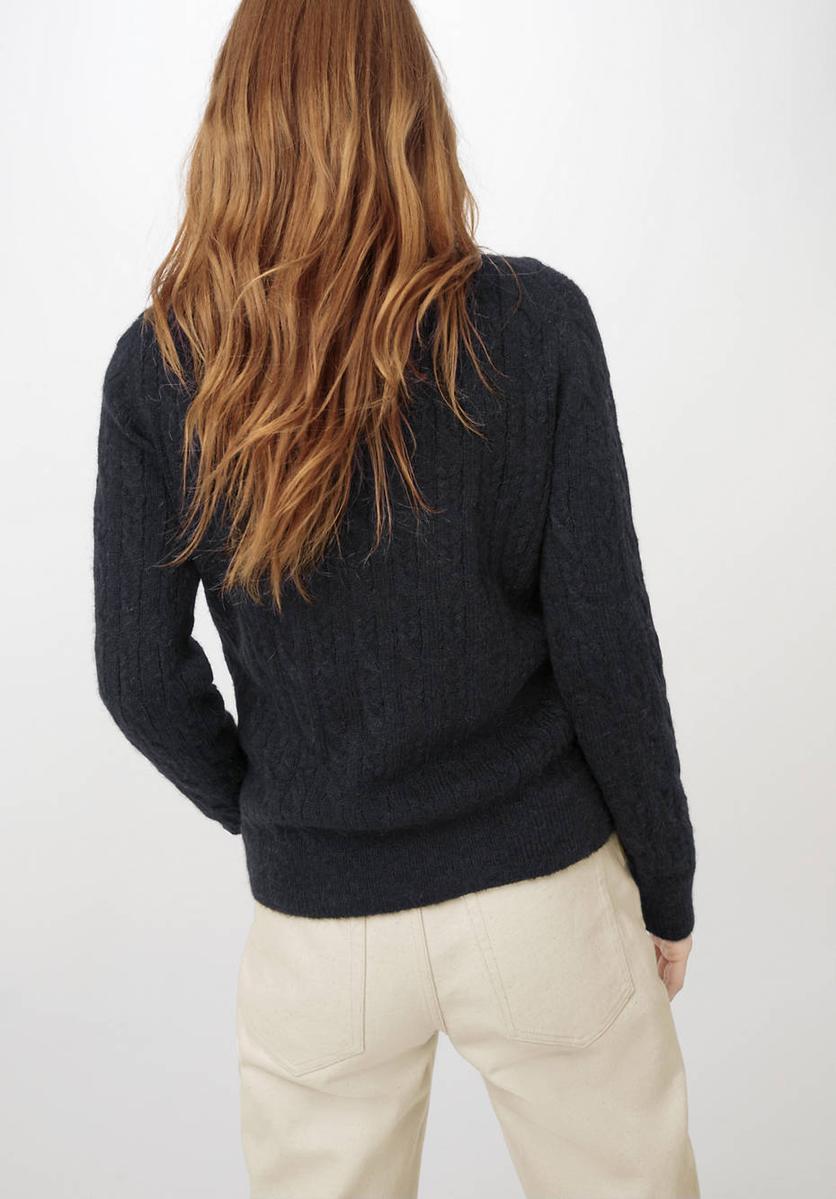 Pullover aus reinem Baby-Alpaka