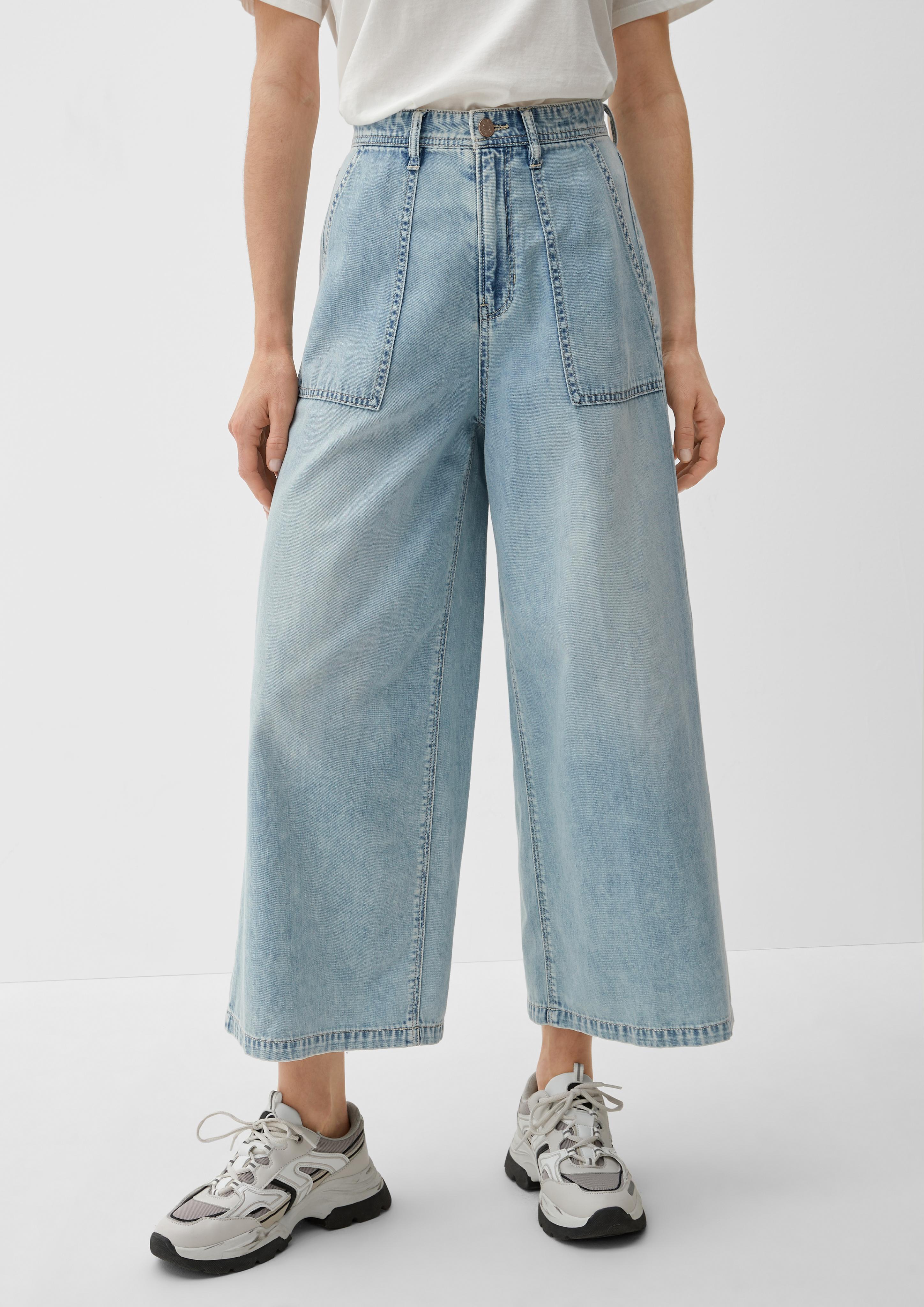 Jeans-Culotte Suri / Regular Fit / High Rise / Wide Leg  2127753-52Z1