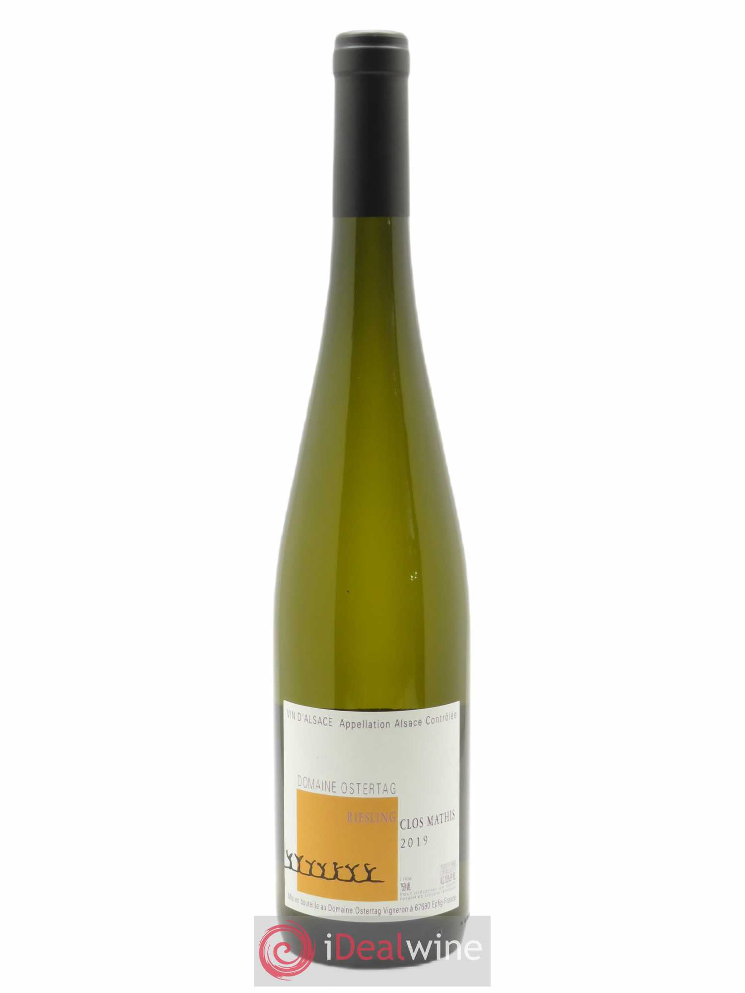 Riesling Clos Mathis Ostertag (Domaine)  2019 - Lot de 1 Bouteille