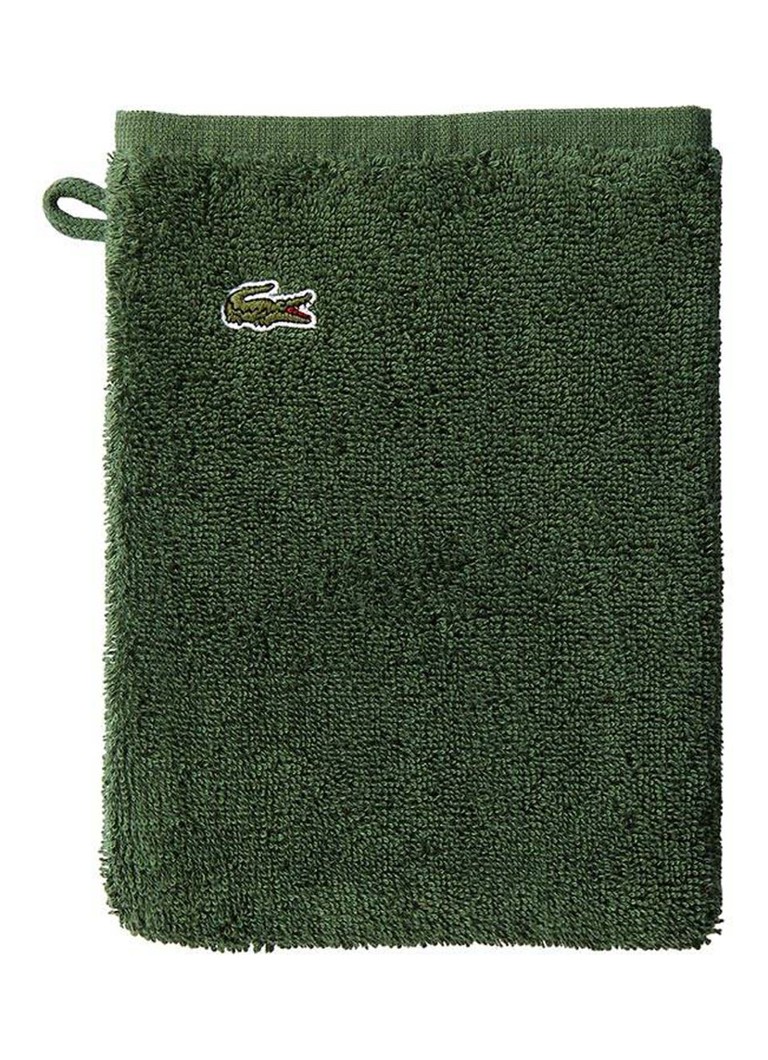 Lacoste LeCroco washcloth - 21 x 15 cm